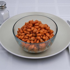 لوبیا، خشک، چیتی (0% رطوبت)